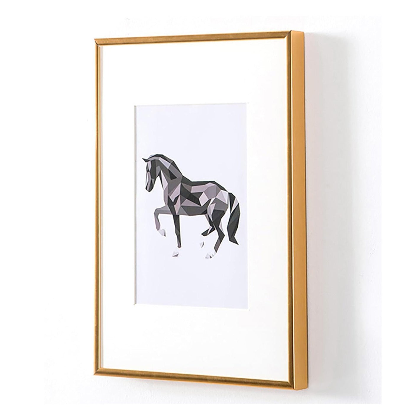 A4 Elegant Wooden Picture Frame Gold