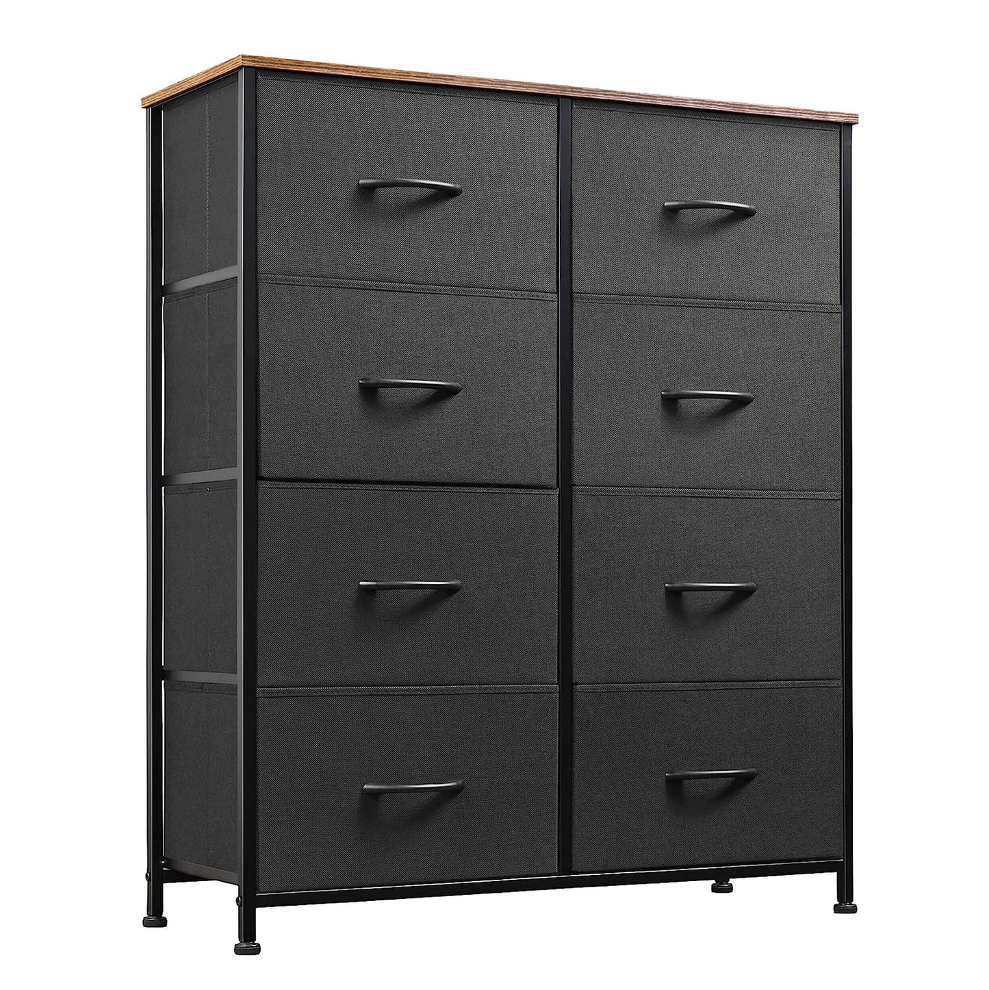 Spacious 8-Drawer Dresser Chest Storage Organizer Unit