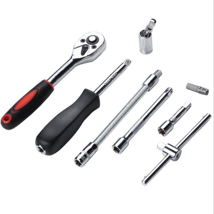 46 PCS Socket Ratchet Screwdriver Torque Wrench Tool Set Repair Kit High Quality