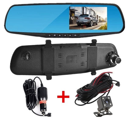 HD 1080P Dual Front and Rear Car Dash Cam Advanced Reversing Camera