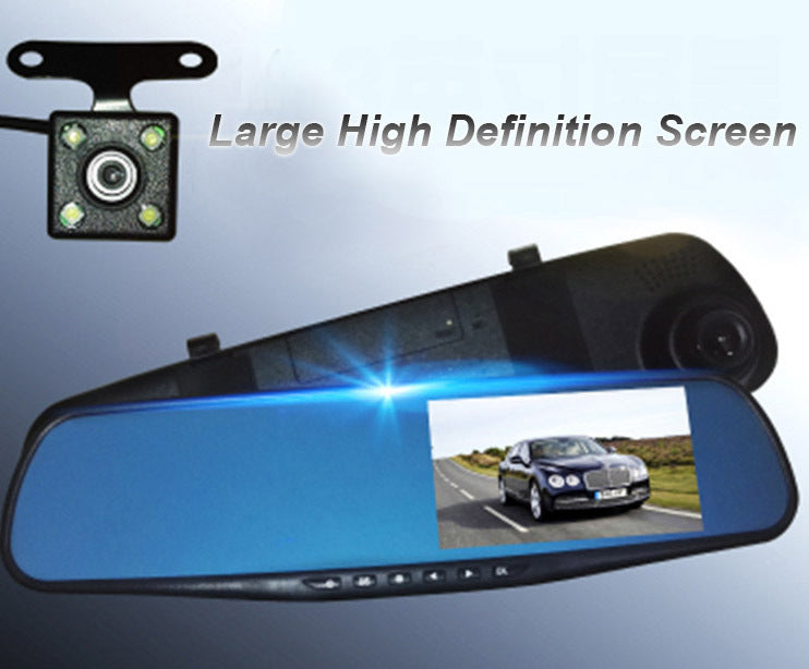 HD 1080P Dual Front and Rear Car Dash Cam Advanced Reversing Camera