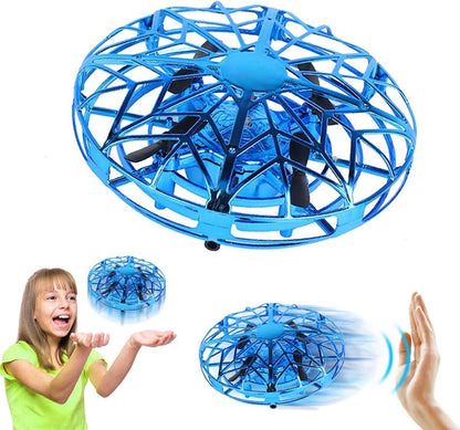 Hand Controlled Mini Drone with LED Lights and Motion Sensor for Kids and Adults