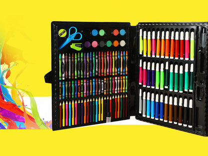 150 Pack Professional Drawing Colour Pens Set for Artists and Hobbyists