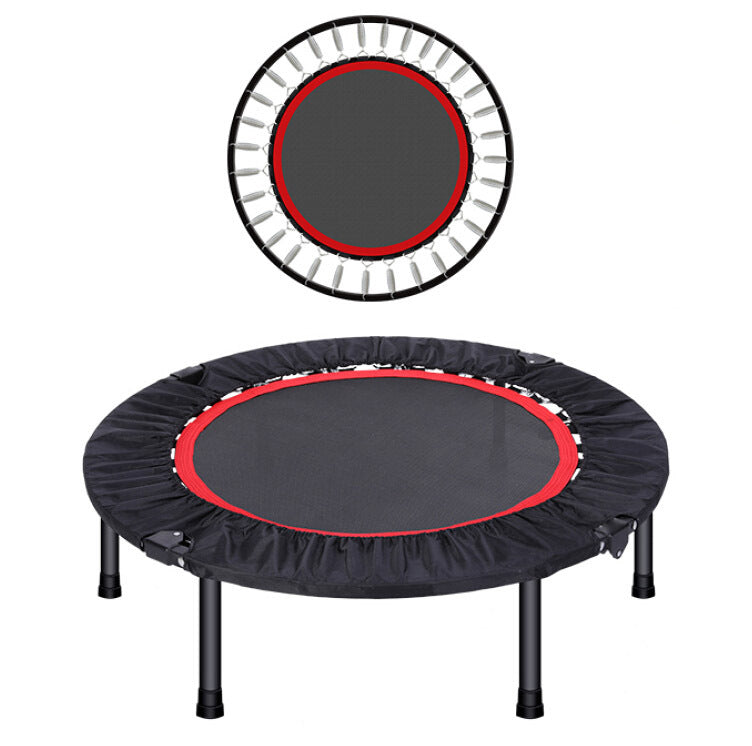 40" Foldable Mini Trampoline for Home Fitness and Gym Workouts