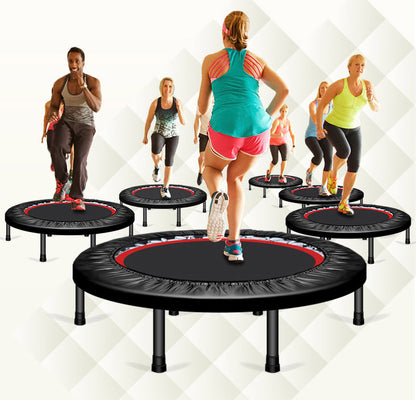 40" Foldable Mini Trampoline for Home Fitness and Gym Workouts