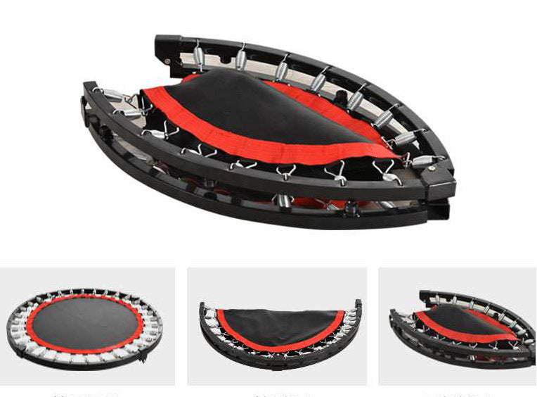 40" Foldable Mini Trampoline for Home Fitness and Gym Workouts