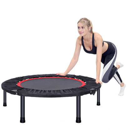 40" Foldable Mini Trampoline for Home Fitness and Gym Workouts