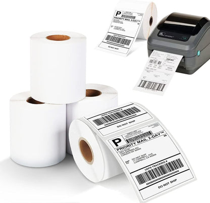 100mm x 150mm Thermal Self Adhesive Shipping Labels 1500 Pack