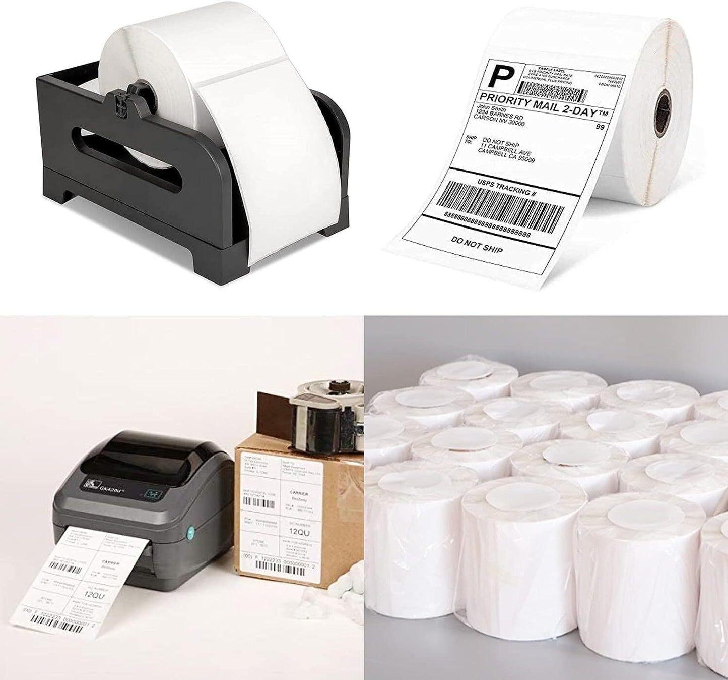 100mm x 150mm Thermal Self Adhesive Shipping Labels 1500 Pack