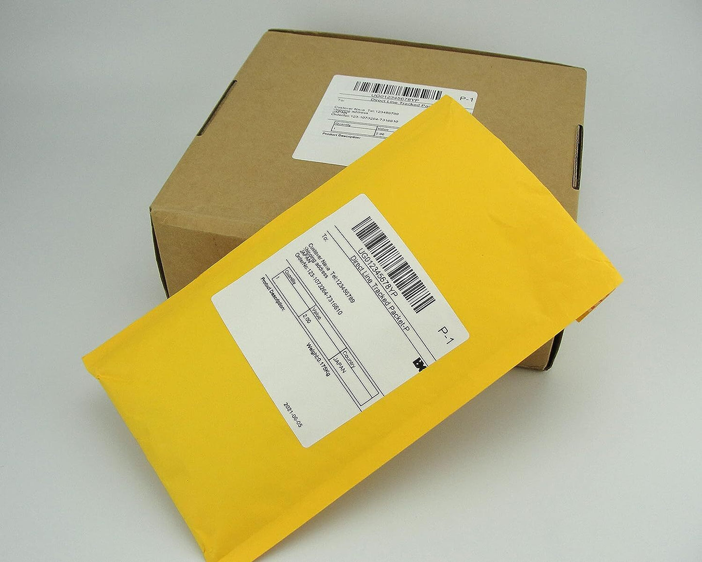 100mm x 150mm Thermal Self Adhesive Shipping Labels 1500 Pack