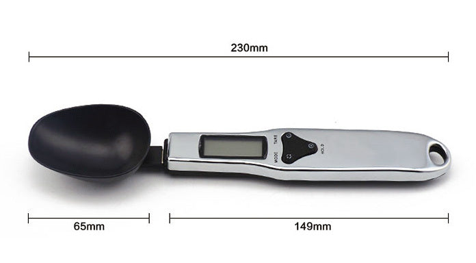 Precision Stainless Steel Spoon Scale 0.1g to 500g Accurate Measurement