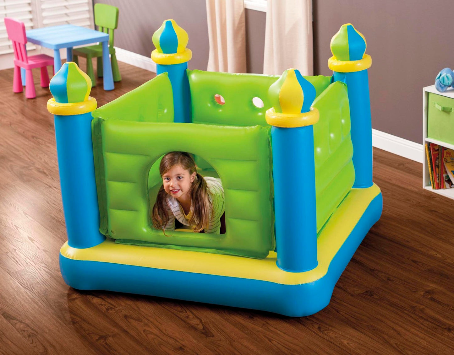 Intex Kids Inflatable Jumping Castle Bouncer Fun Playhouse