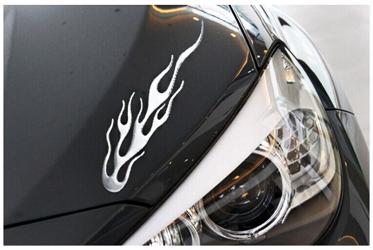 3D Fire Flame Car Sticker Auto Decal for Cars and Trucks