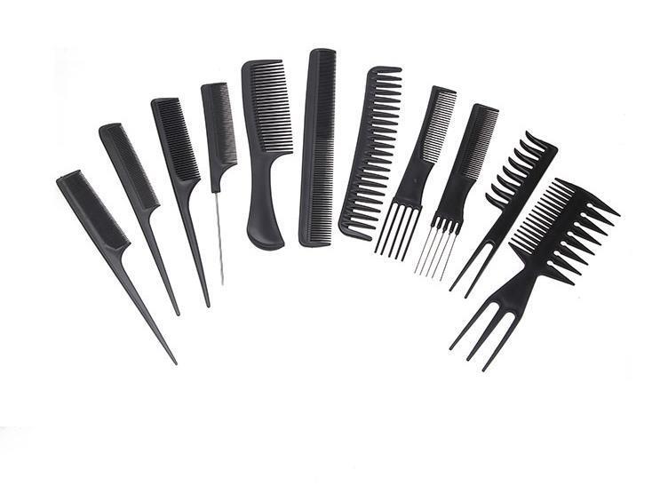 Professional Hair Styling Comb Set for All Hair Types