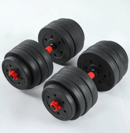 30kg Adjustable Dumbbell Weights Set for Home Gym Fitness