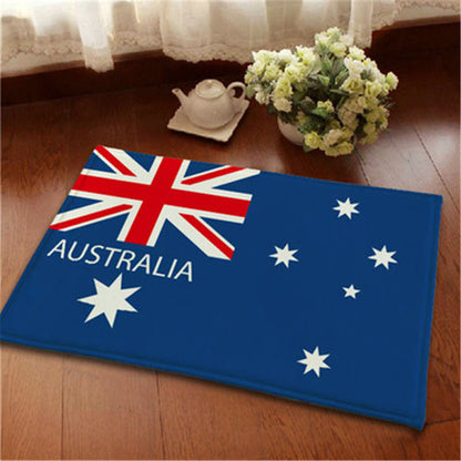 50 x 80 Australian Flag Door Mat Rug for Home and Bath Decor