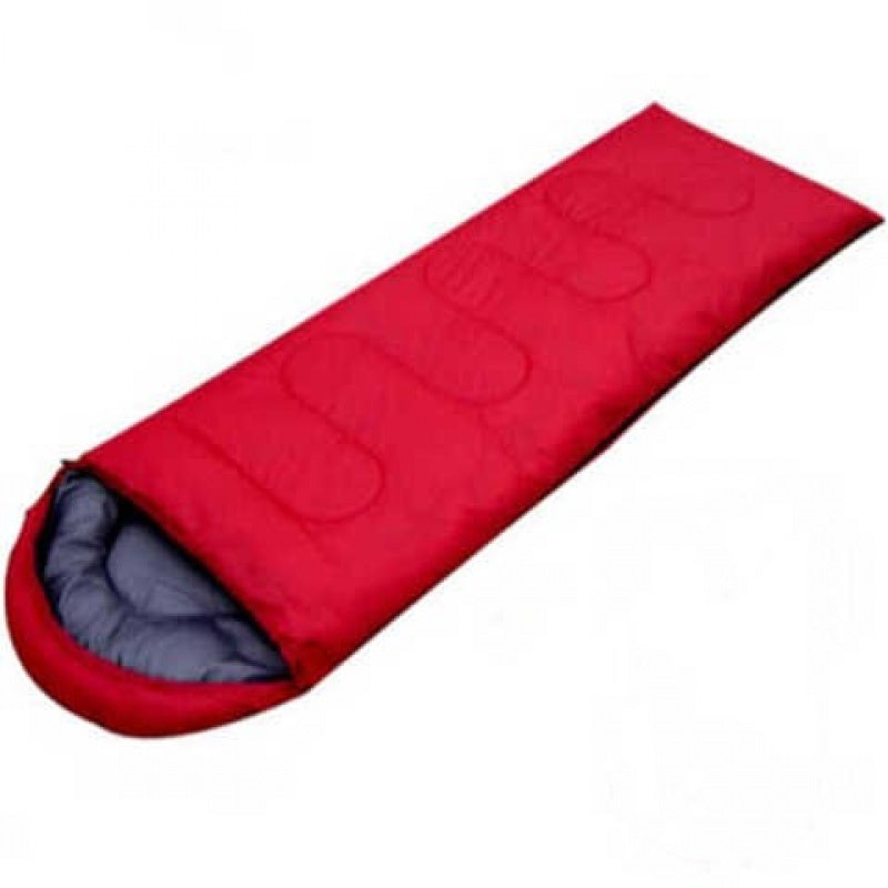 Camping Sleeping Bag for Outdoor Adventures Red