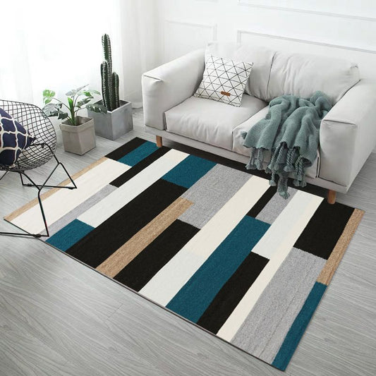 160 x 120 Modern Rug Stylish Design Easy-Clean Comfort Carpet Mat