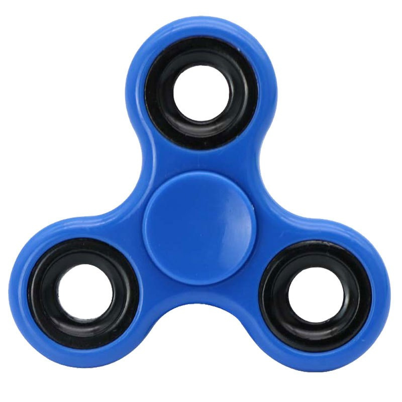 Fun Fidget Spinner Toy Blue