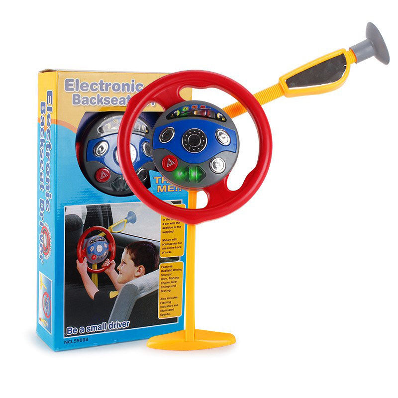 Interactive Musical Steering Wheel Toy for Kids