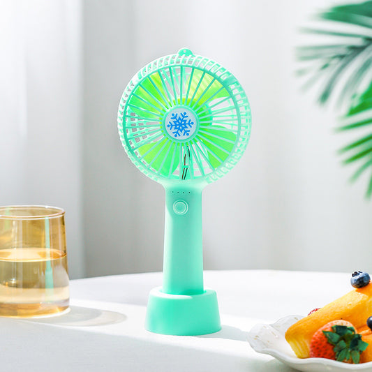 Portable USB Rechargeable Handheld Cooling Fan Mini Desktop Cooler