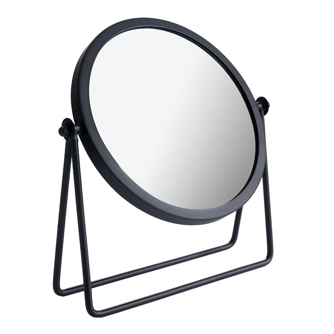 360-Degree Rotating Vanity Makeup Mirror for Perfect Grooming Black