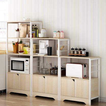 3-Tier Space-saver Organizer Kitchen Storage Shelf Oak