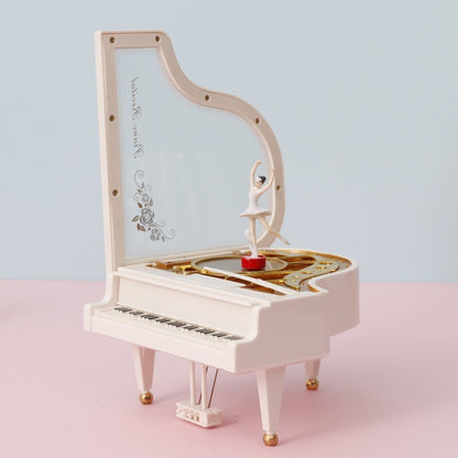 Elegant Classic Piano Dancing Ballerina Music Box