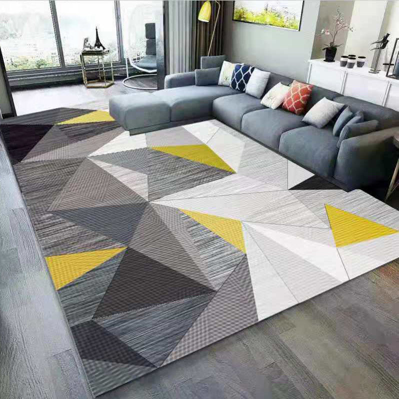 Large 230 x 160 Modern Designer Rug Easy-Clean Comfort Carpet Mat