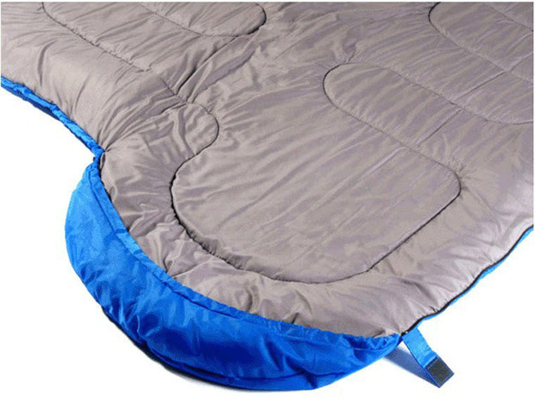 Thermal Sleeping Bag for Camping and Hiking Blue