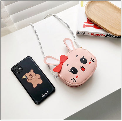 Adorable Girls Cute Bunny Rabbit Crossbody Bag for Kids