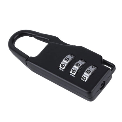 5 Pack Combination Locks for Bags Suitcase Lockers Luggage Padlocks Black