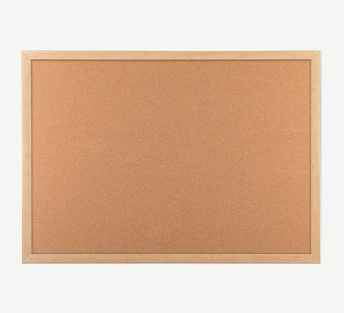 60cm Pinboard Message Bulletin Notice Memo Board Corkboard for Home Office