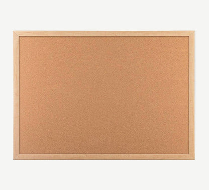 60cm Pinboard Message Bulletin Notice Memo Board Corkboard for Home Office