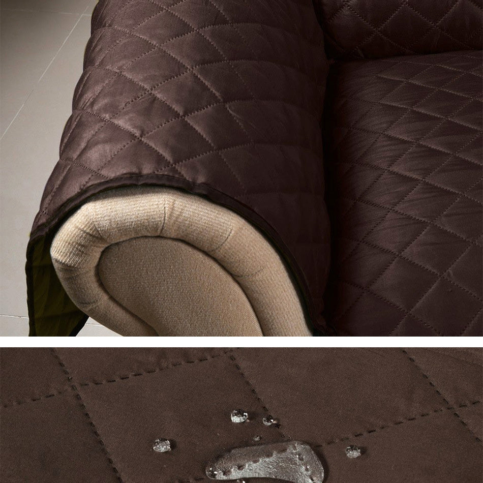 Quilted Water Resistant Sofa Slipcover Furniture Protector