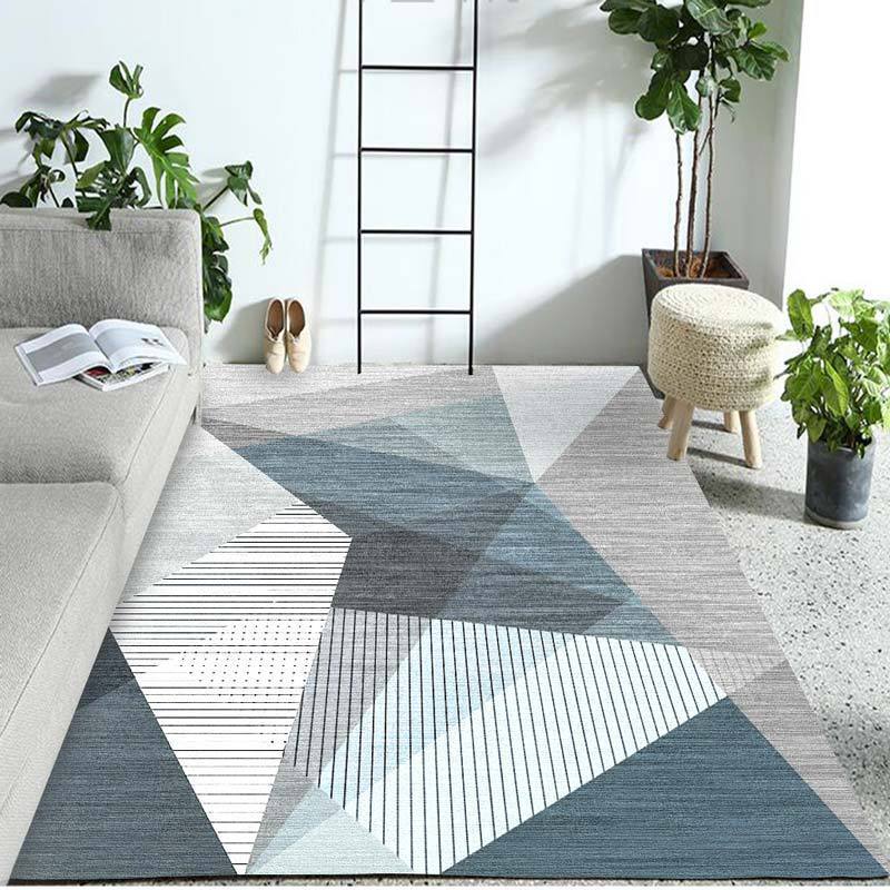 160 x 120 Modern Rug Stylish Design Easy-Clean Comfort Carpet Mat