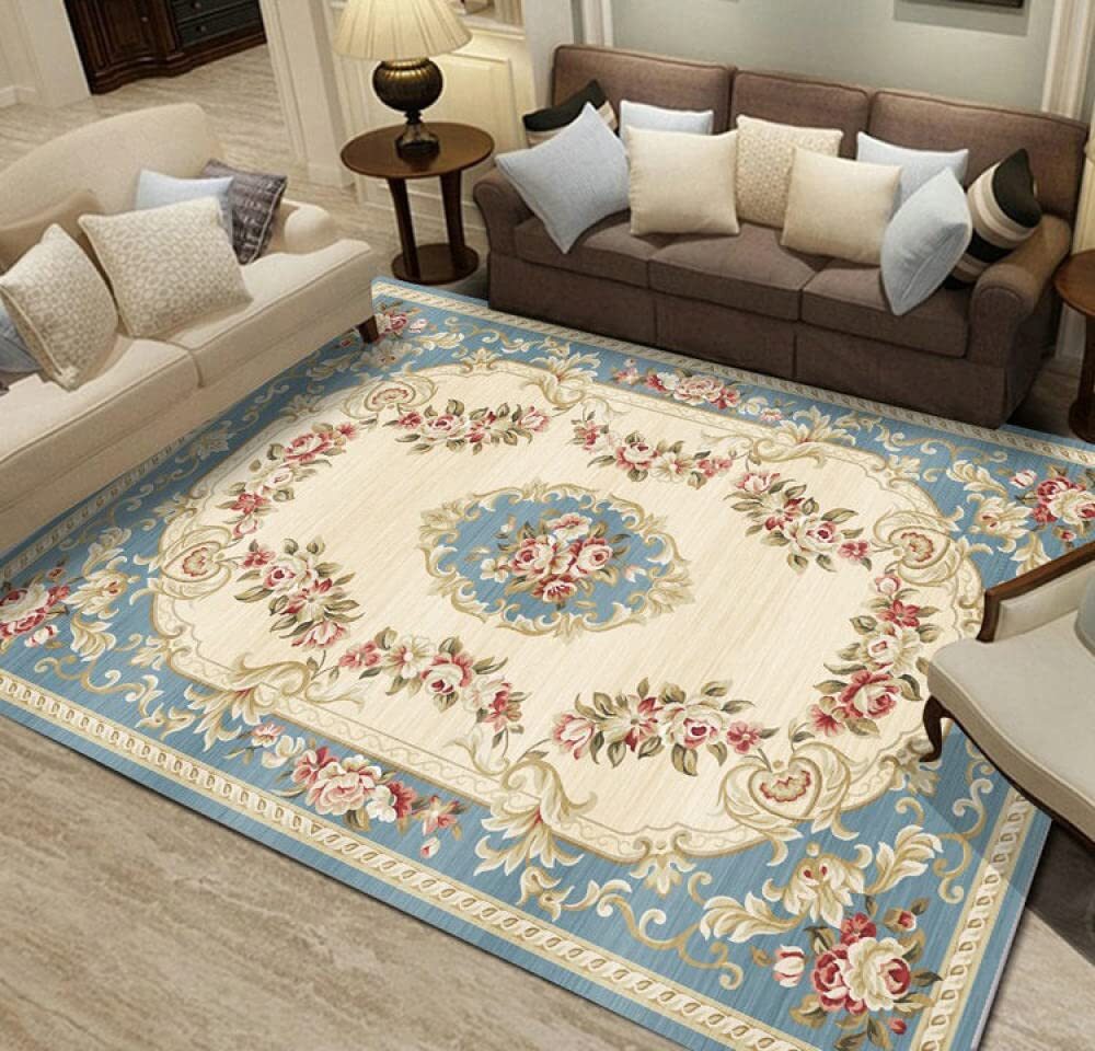 230 x 160 Large Vintage Floral Rug Carpet Mat Classic Design