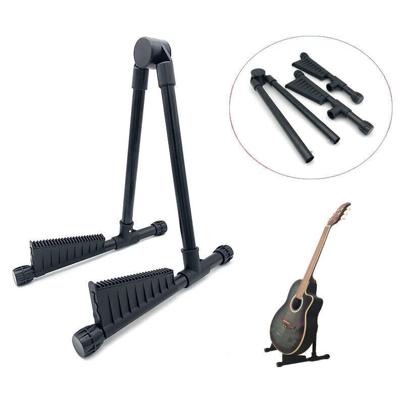 Universal Folding A Frame Guitar Stand for Acoustic Electric Bass Instruments