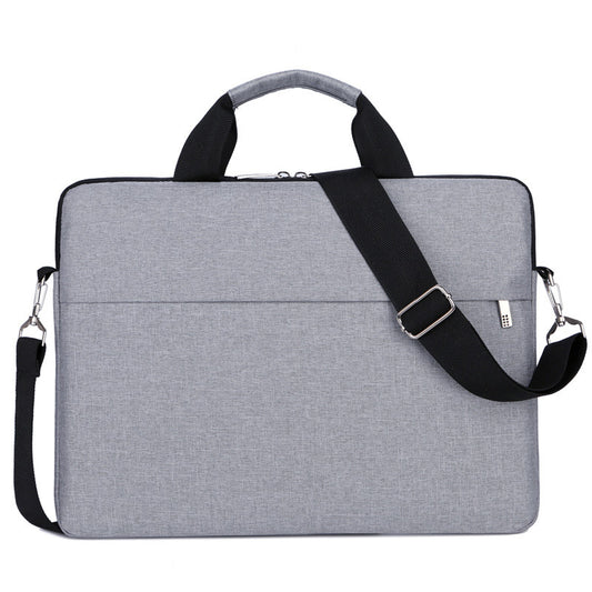 15.6" Laptop Bag Briefcase Handbag Carrying Case Grey