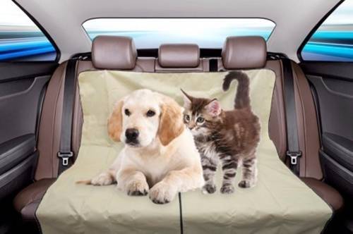 Premium Auto Upholstery Car Seat Cover for Pets