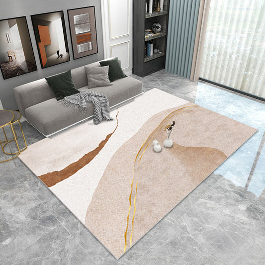 200 x 140 Luxurious Plush Cotton Area Rug for Bedroom and Living Room