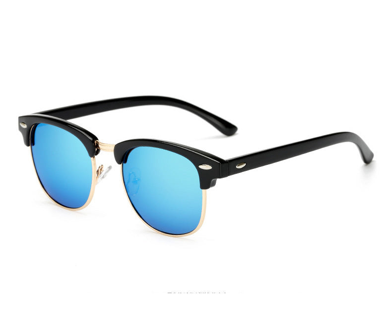 Stylish Polarized Sunglasses with Mirrored Finish for Ultimate UV Protection