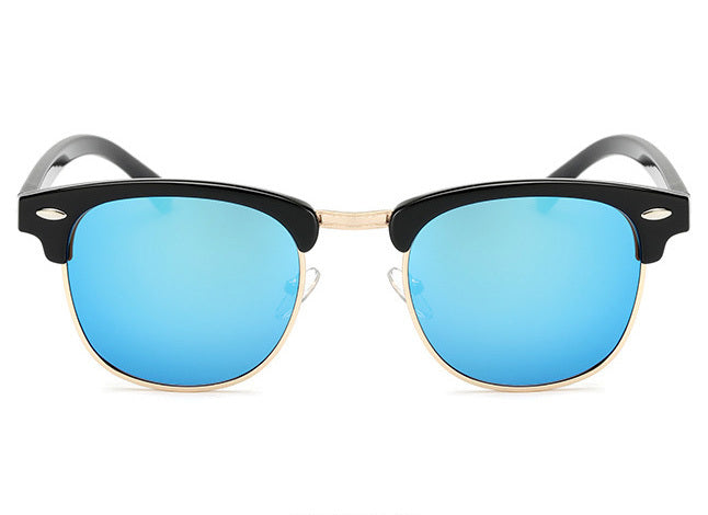 Stylish Polarized Sunglasses with Mirrored Finish for Ultimate UV Protection