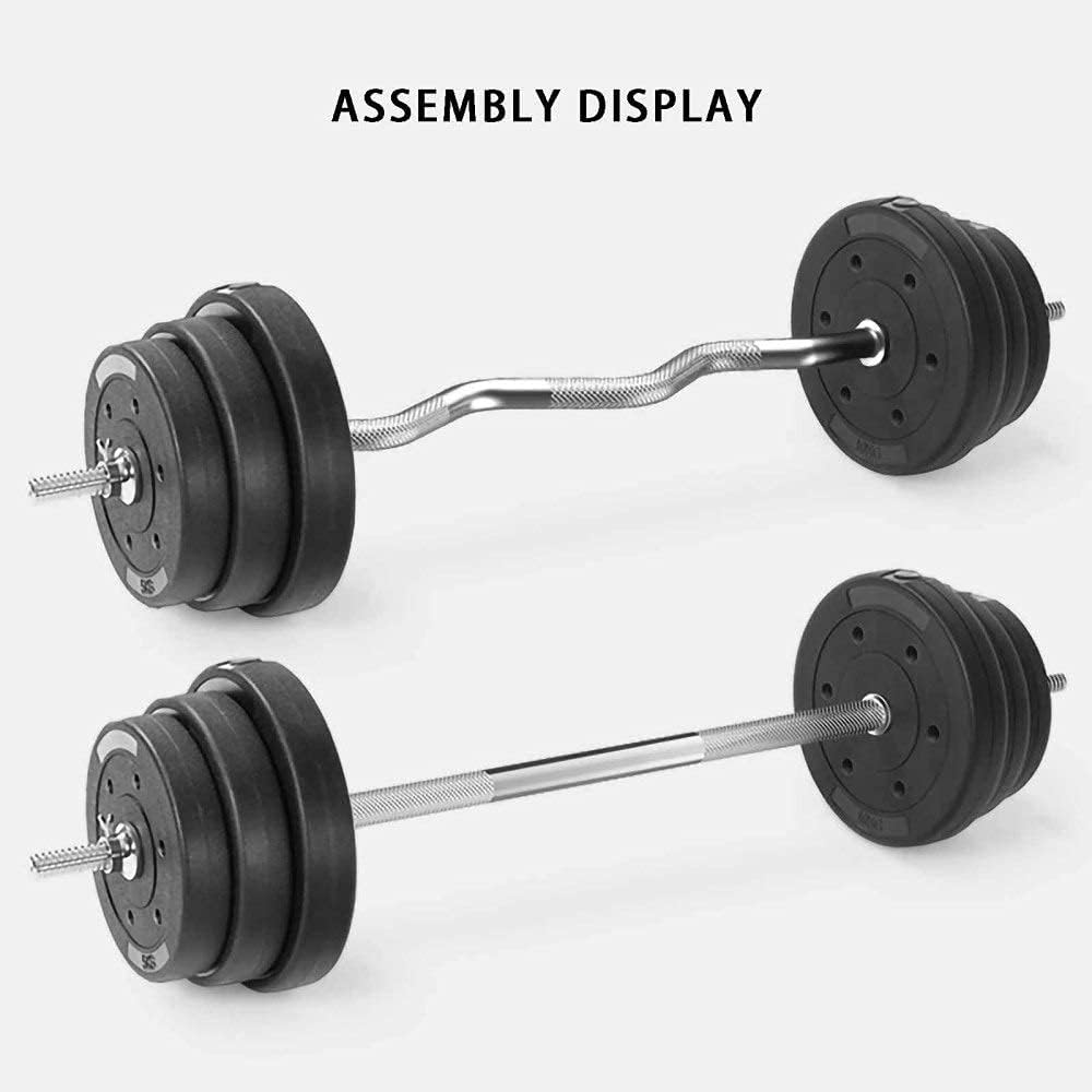 10kg Barbell Weight Plates Set for Strength Training and Home Gym (2 X 5kg)