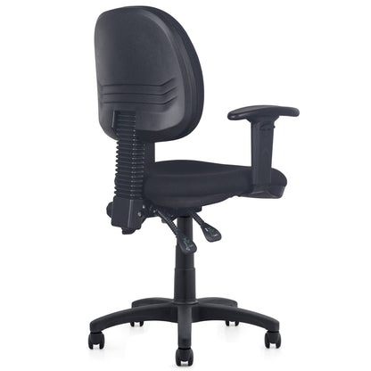 Ergonomic Heavy Duty Office Task Chair for Maximum Comfort and Support Black