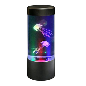 Mesmerizing Jellyfish Tank LED Night Light with Colour-Changing Sea Water Lamp