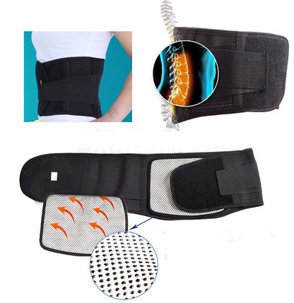 Premium Magnetic Back and Lumbar Support Brace for Pain Relief