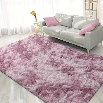 4m Extra Large 400 x 200 Soft Shag Rug Carpet Mat Purple Lilac