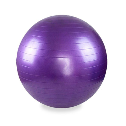 45cm Yoga Exercise Gym Ball for Home Fitness Purple