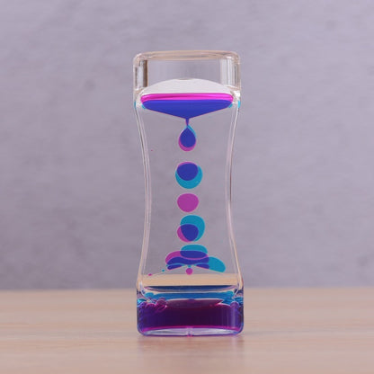 Mesmerizing Liquid Motion Bubbler Desk Timer for Stress Relief and Focus